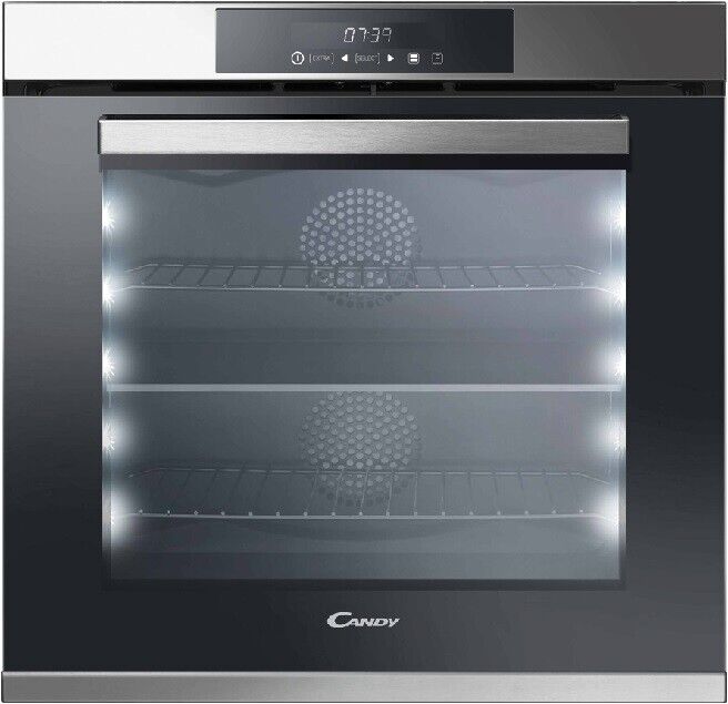 CANDY FCDP818VX/E FORNO DA INCASSO 8 FUNZIONI COMANDI TOUCH ACCIAIO INOX CL. A