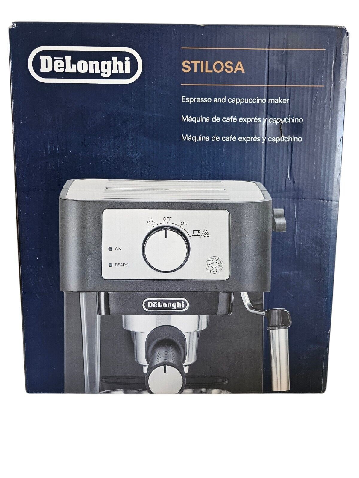 De'Longhi EC260BK Acciaio Inox Espresso Macchina - Nero