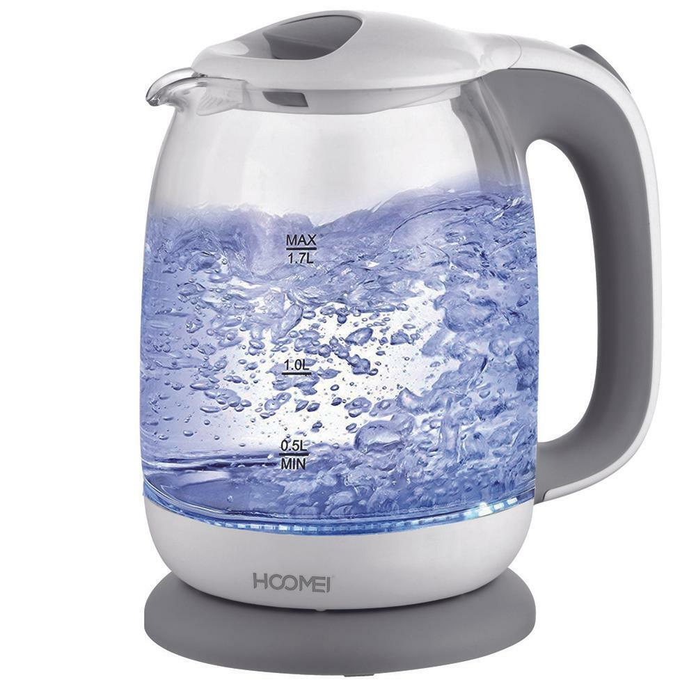 Bollitore Elettrico in Vetro con Filtro The Tisane Capacità 1.7Lt 2200W HM-5550