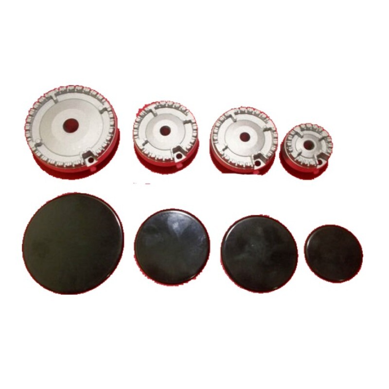KIT BRUCIATORI E PIATTELLI PIANO COTTURA ARISTON INDESIT NARDI FRANKE