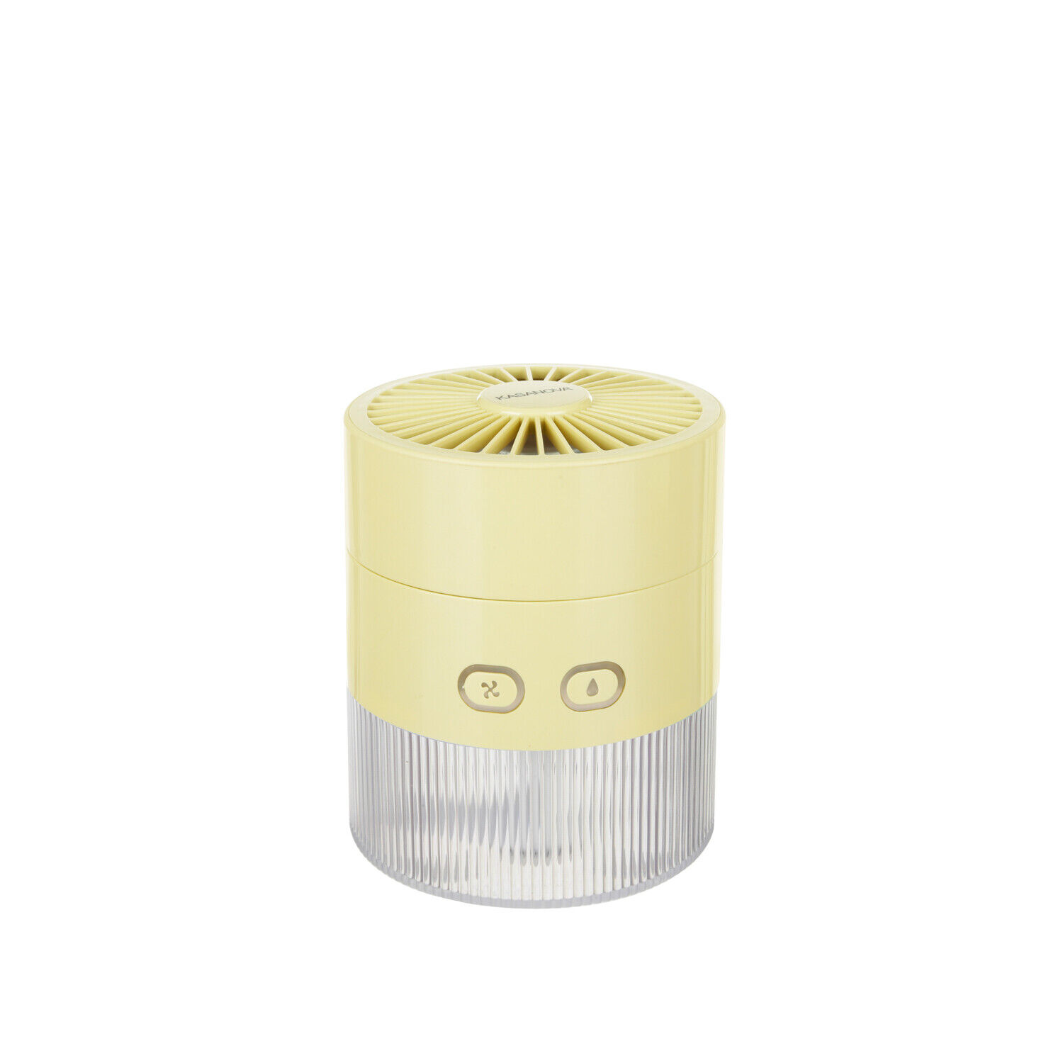 Ventilatore portatile con nebulizzatore giallo giallo