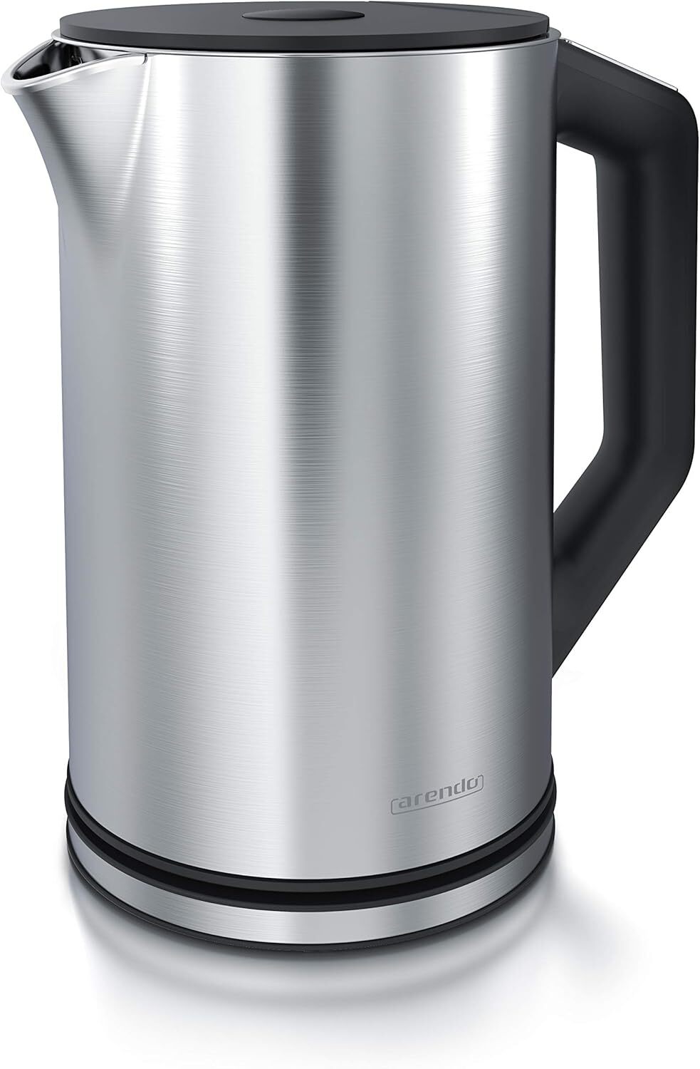 arendo - Bollitore Acqua Elettrico da 1.5L 2200W - Eco Controllo B: Argento