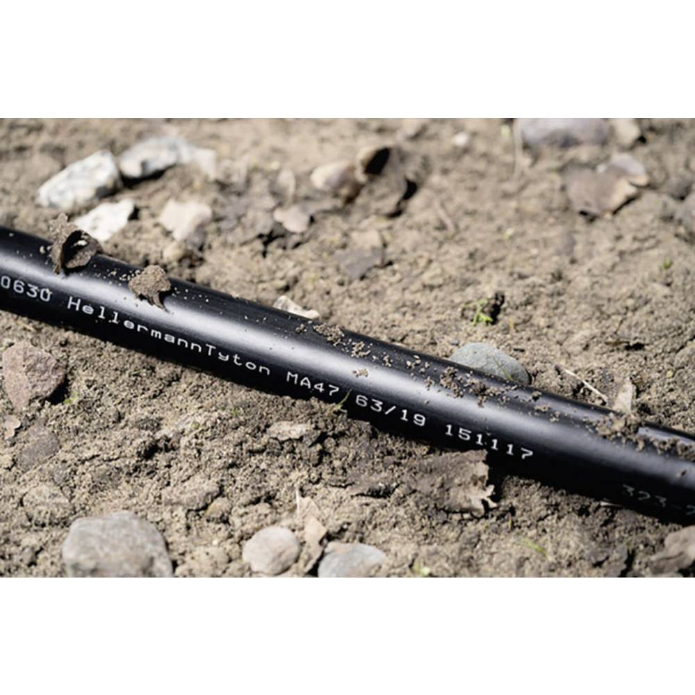 HellermannTyton 323-20080 Termoretraibile con colla Nero 8 mm 2 mm