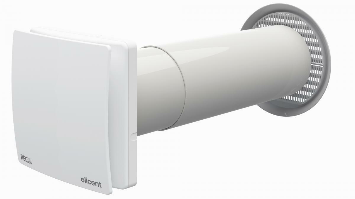 RECUPERATORE DI CALORE VENTILAZIONE MECCANICA TELECOMANDO ELICENT REC DUO PLUS