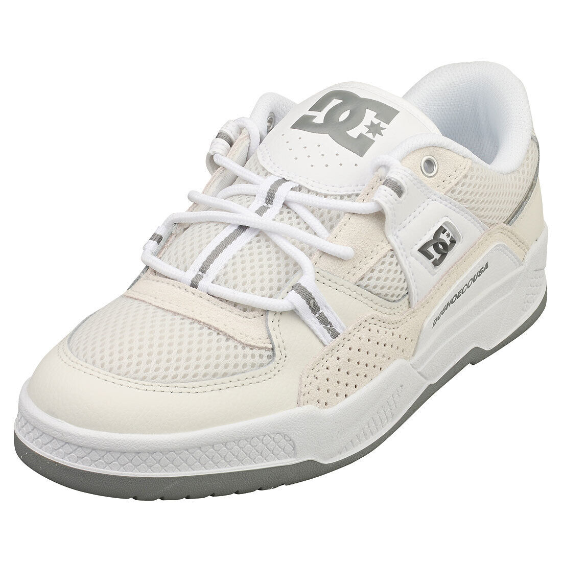 DC Shoes Construct Uomo Off White Formatori Pattinare - 44.5 EU