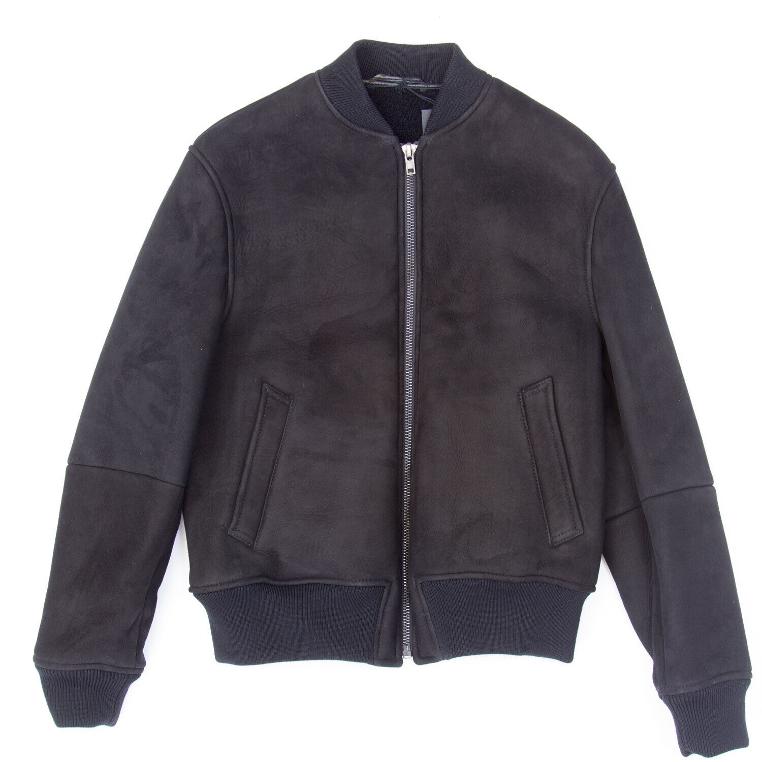 BLK DNM Uomo Shealing Bomber Giubbino, Nero, Medio
