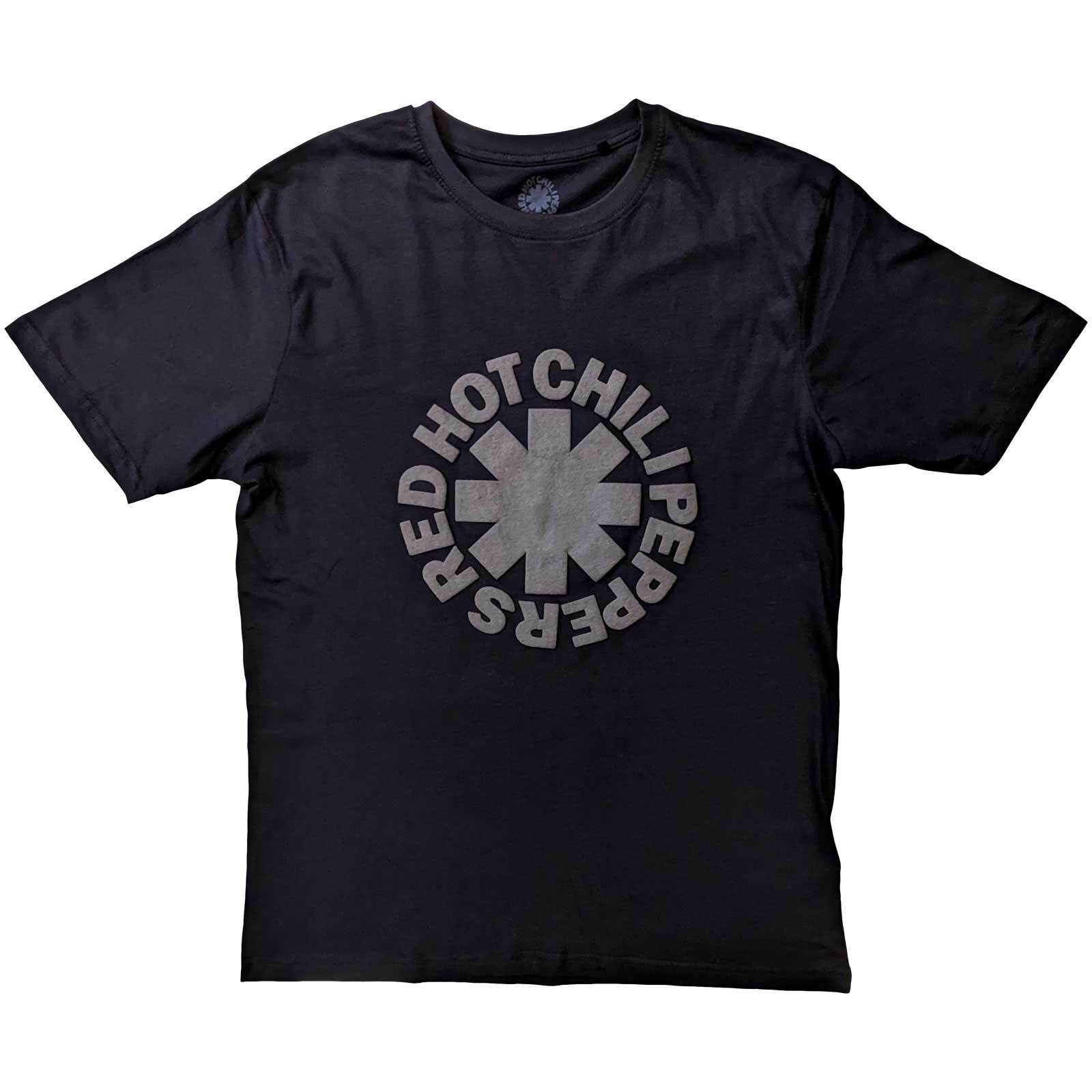 Abbigliamento Red Hot Chili Peppers: Classic Asterisk Logo (Black) (Hi-Build) (T