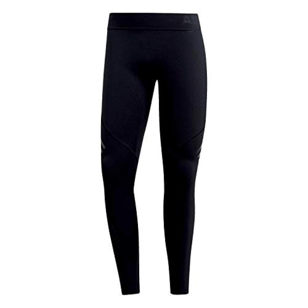 (TG. S) adidas, Alphaskin Tech Long Tight 3s Uomo, Black, S - NUOVO