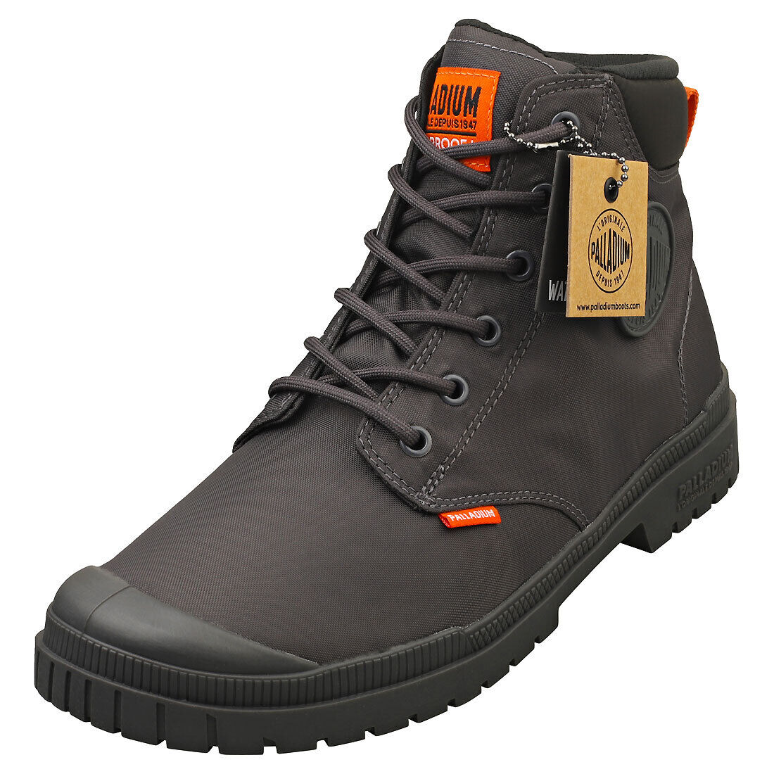 Palladium Pampa Sp20 Cuff Waterproof Uomo Asphalte Formatori Casuale - 44.5 EU