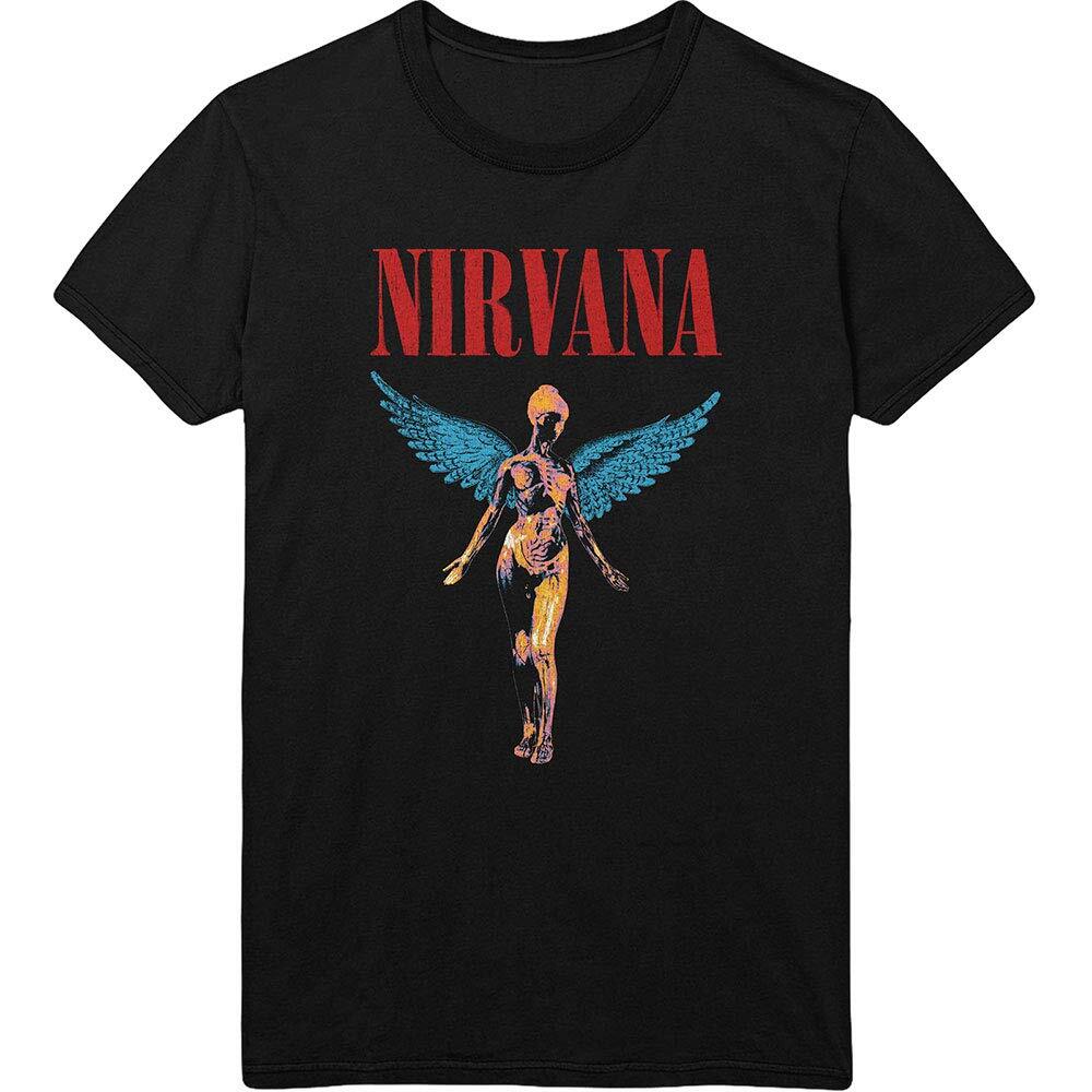 Abbigliamento Nirvana: Angelic (T-Shirt Unisex Tg. S)