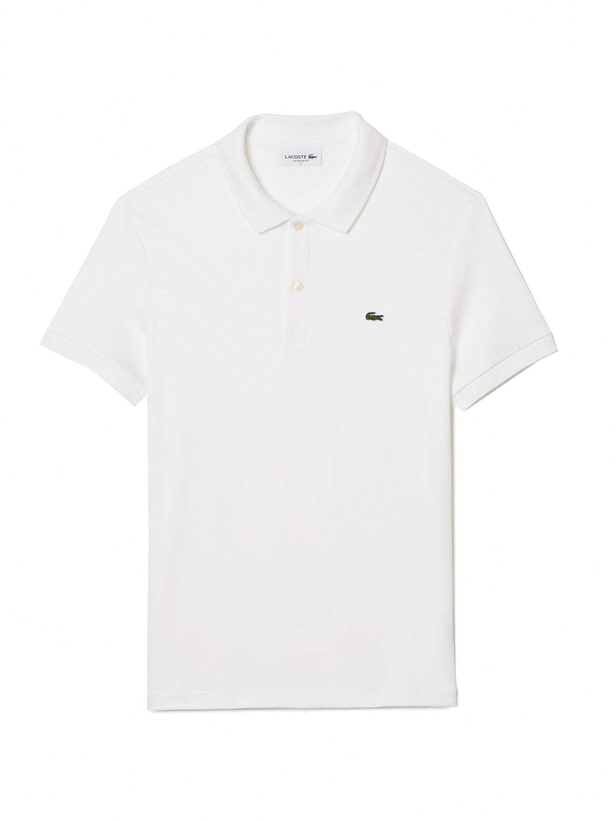 Polo Uomo Lacoste - Polo Regular Fit In Cotone Pima Lacoste - Bianco