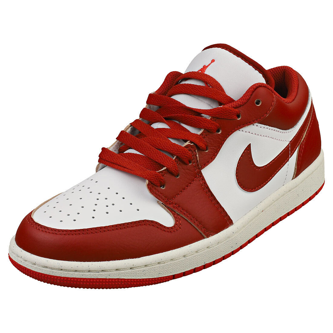 Nike Air Jordan 1 Low Se Uomo White Red Formatori  - 44.5 EU