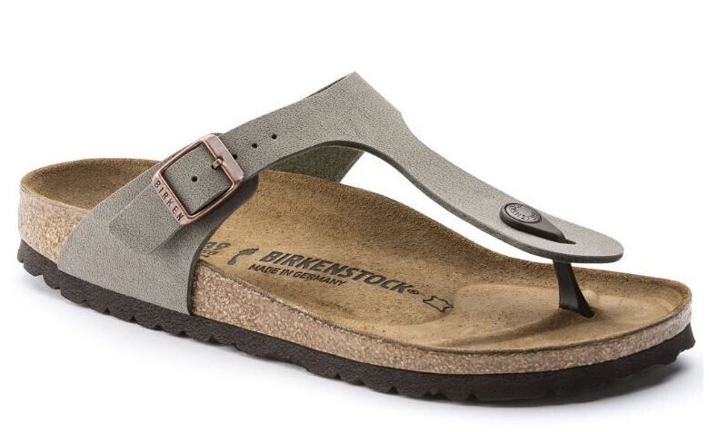 BIRKENSTOCK GIZEH CIABATTA DONNA NUMERO 38 COLORE STONE 043391