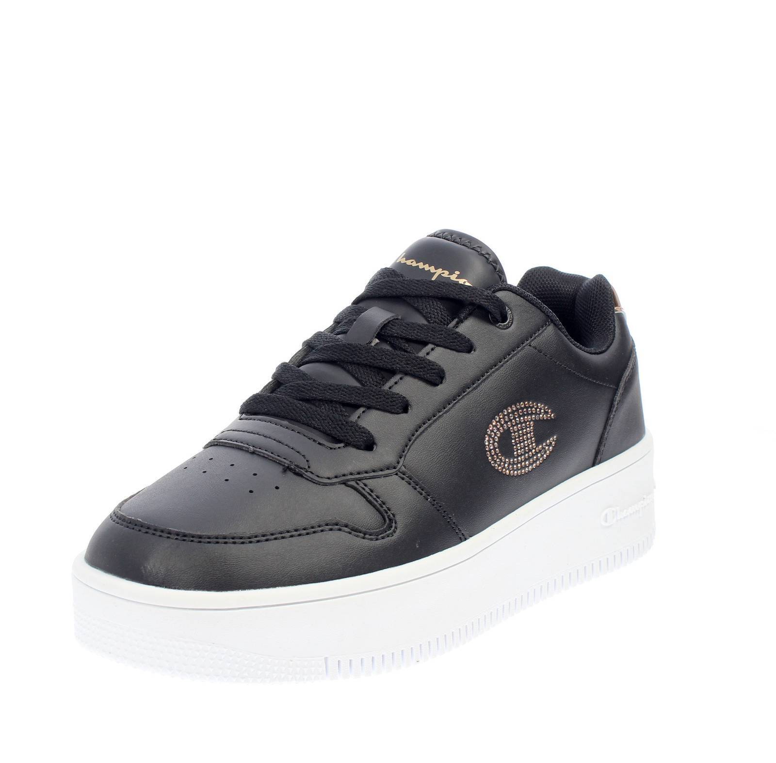 Champion Rebound Platform Metal Gs Nero - Taglia 40 [7 US 25cm] Scarpe Ragazza