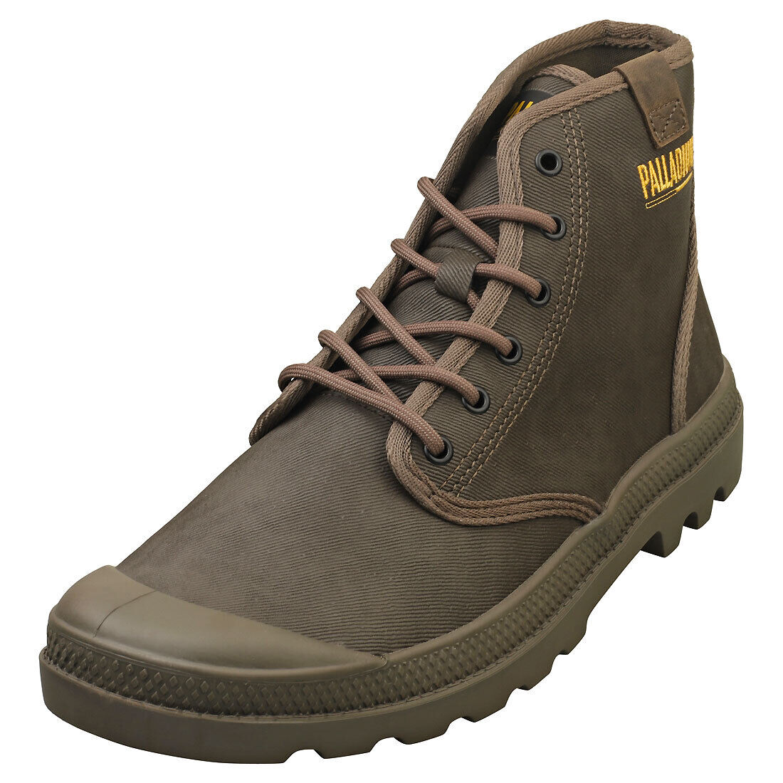 Palladium Pampa Hi Coated Uomo Brown Formatori Casuale - 41 EU