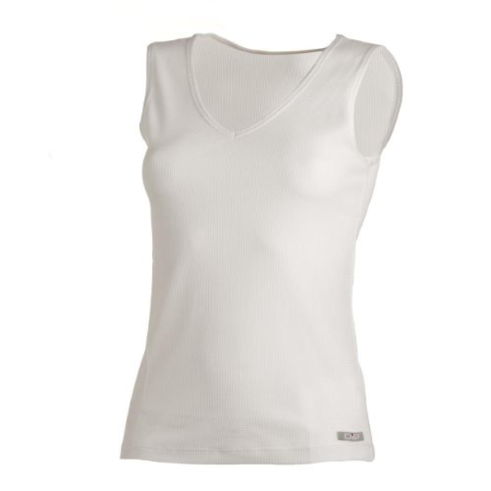 (TG. XL) CMP, Canottiera Donna, Bianco (Weiß), xl, Bianco (Weiß), XL - NUOVO