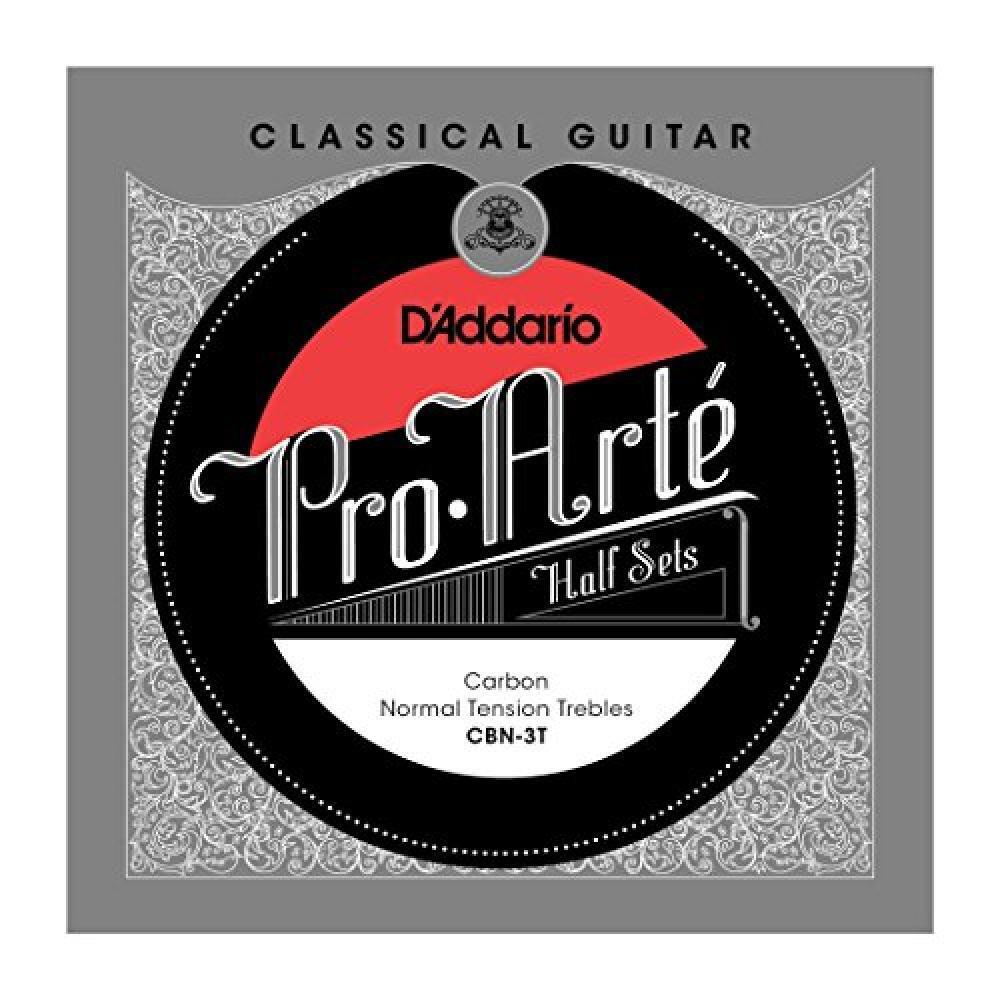 D'Addario CBN-3T Pro-Arte Carbon 3 Cantini per Chitarra Classica, Tensione Norma