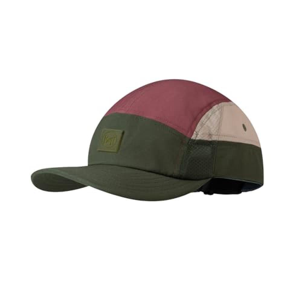 (TG. L) Buff Cappello 5 Panel Go cap, Military, L Unisex-Adulto - NUOVO