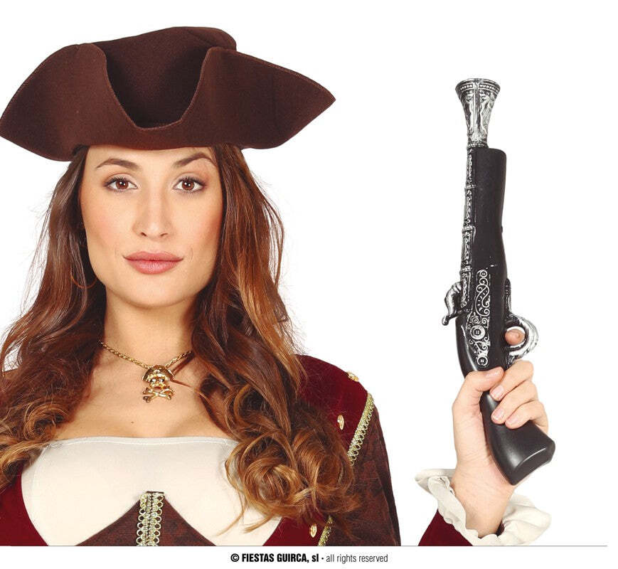 ARCHIBUGIO PIRATA IN PLASTICA ANTICATA
