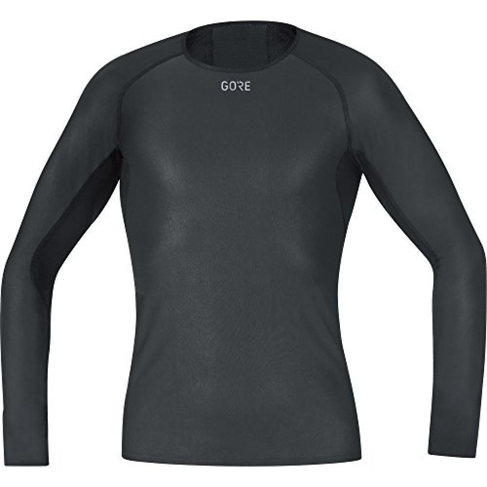 (TG. M-L) GORE Wear Maglia intima antivento a maniche lunghe da uomo, GORE M WIN