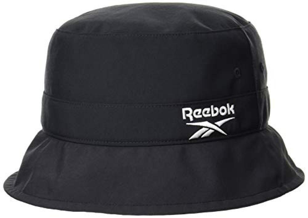 (TG. Taglia unica) Reebok CL FO Bucket Hat, Cappellopello Uomo, Negro/Negro, ún