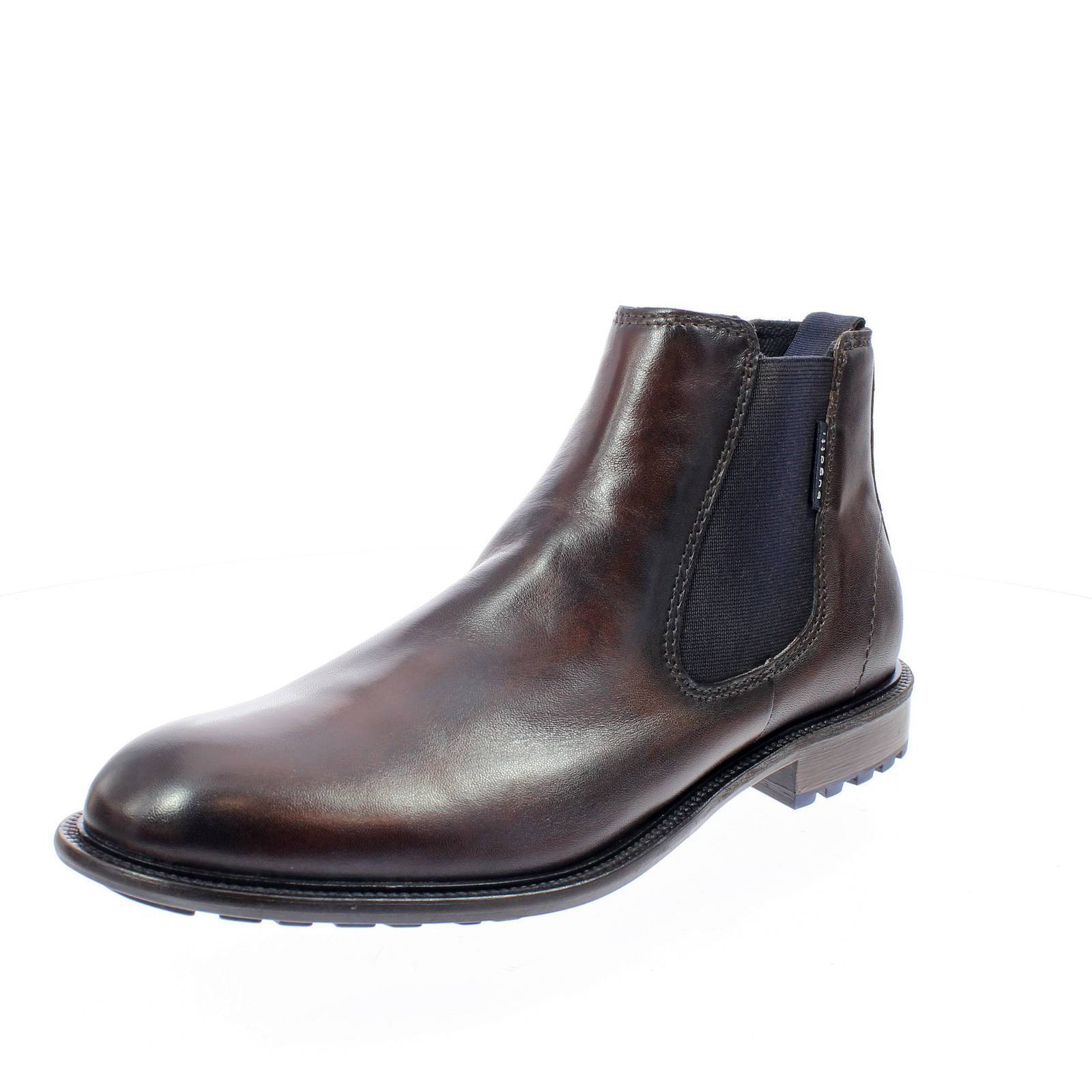 Bugatti Bonifacio - Chelsea Boots In Pelle Marrone - Taglia 44 [29.3cm] Scarpe