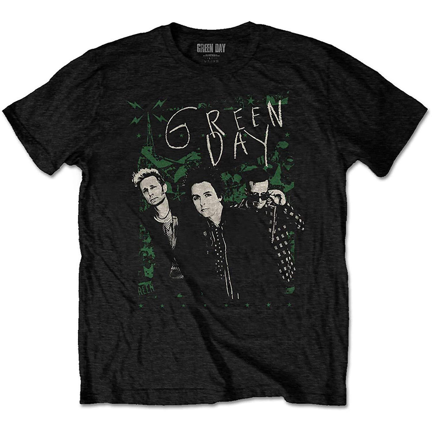 Abbigliamento Green Day: Green Lean (T-Shirt Unisex Tg. L)