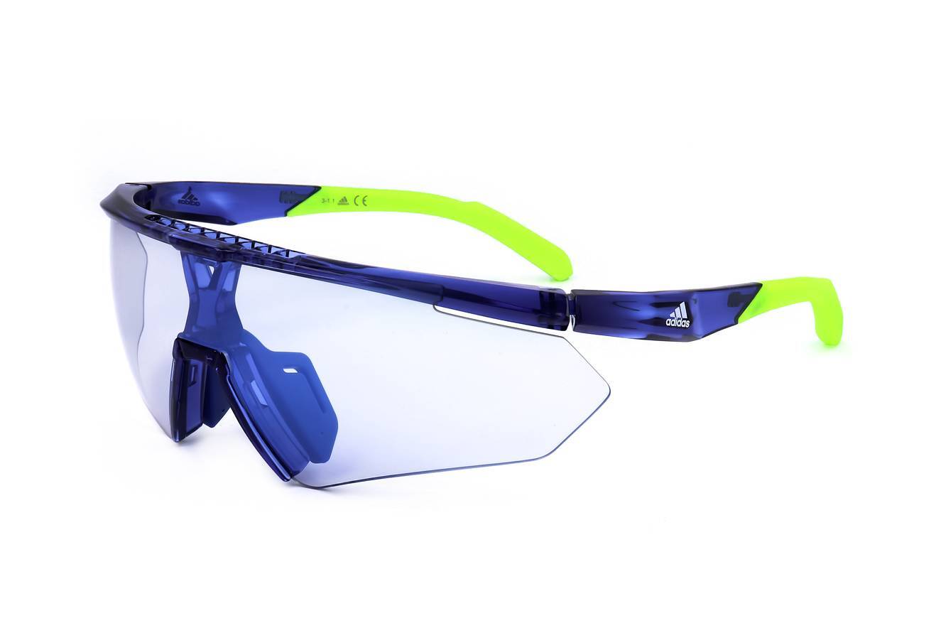 Occhiali da Sole Adidas Sport SP0027 91X MATTE BLUE 00/0/ Uomo