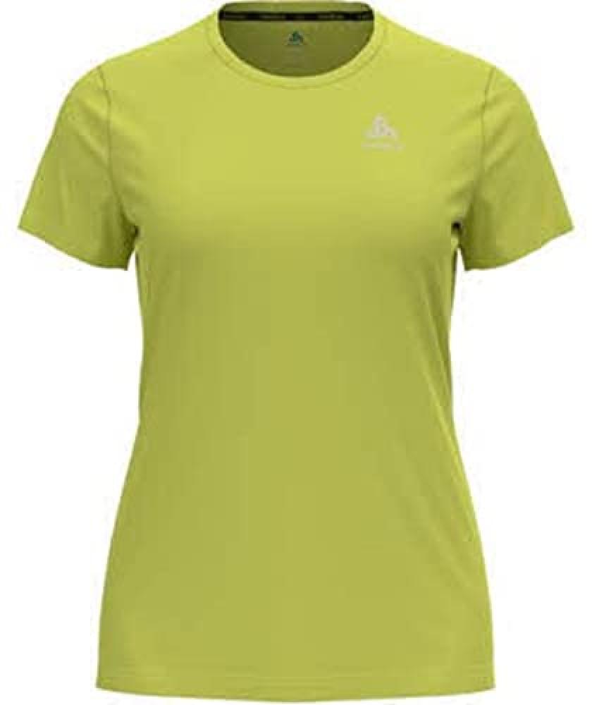(TG. XS) ODLO 313831-50011 T/Shirt S/S Crew Neck Essential Flyer - Limeade T-Shi