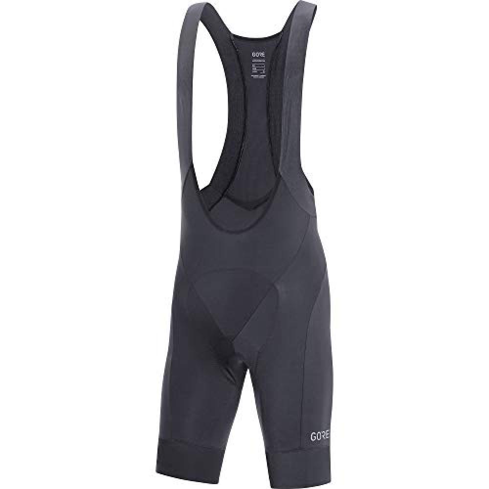 (TG. S) GORE WEAR C5 Salopette Corta con fondello da Ciclismo per Uomo, S, Nero
