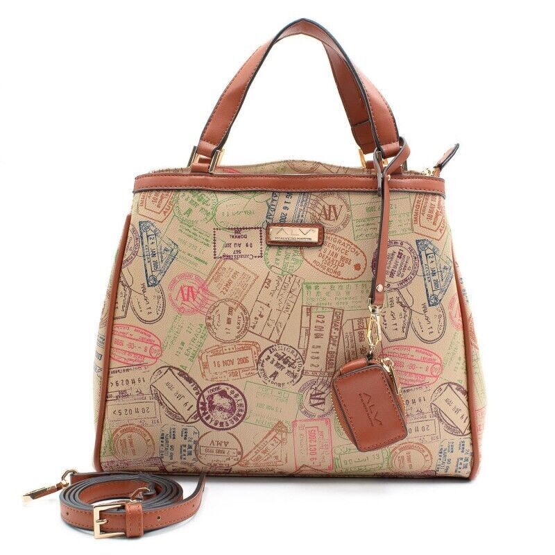 alviero martini borsa tote safari alv mano tracolla borse donna bag bags tasche