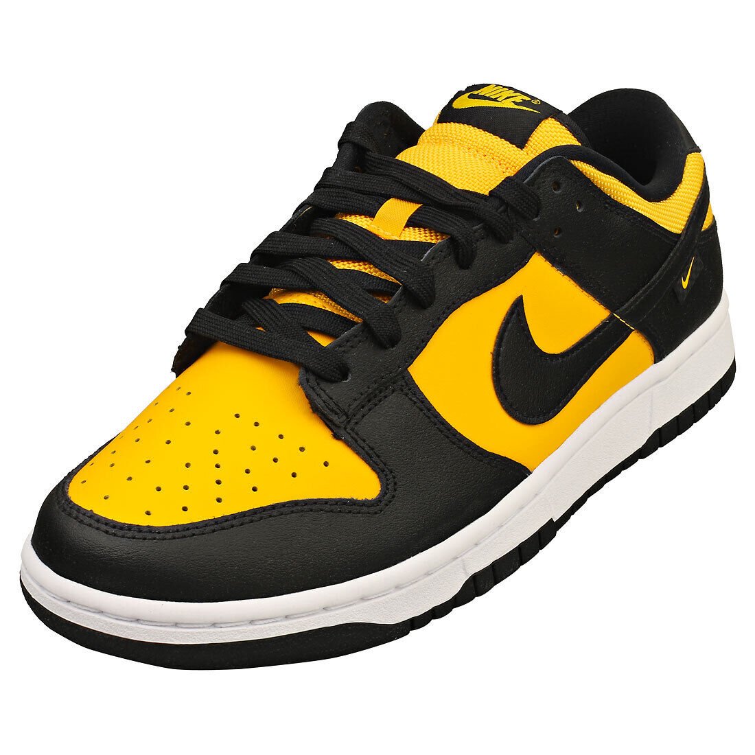 Nike Dunk Low Uomo Black Yellow Formatori  - 43 EU