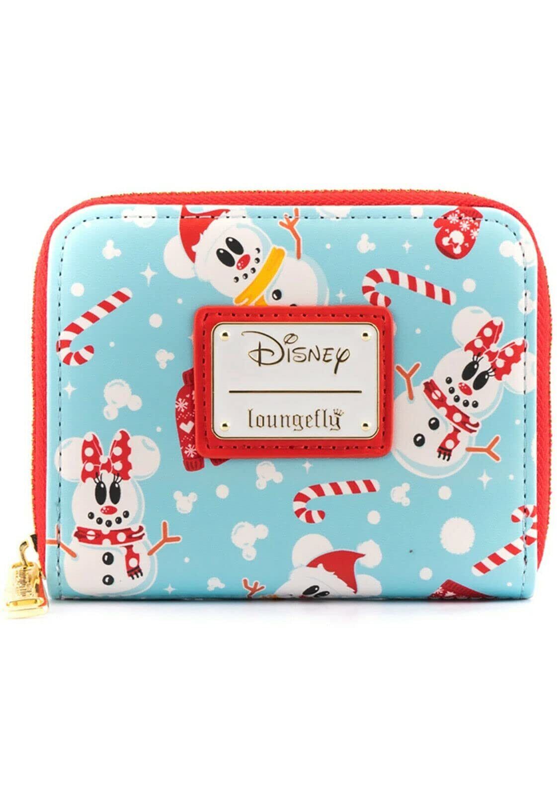 Mickey Mouse Loungefly - Micky & Minnie Snowman Donna Portafoglio Multicolor Sta