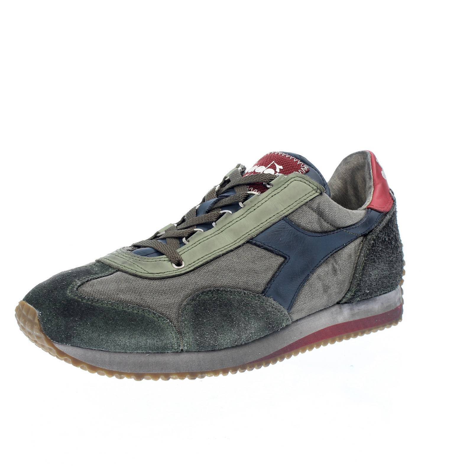 Diadora Heritage Equipe Dirty Stone Wash - Sneakers Basse Verde - Taglia 42.5 [8