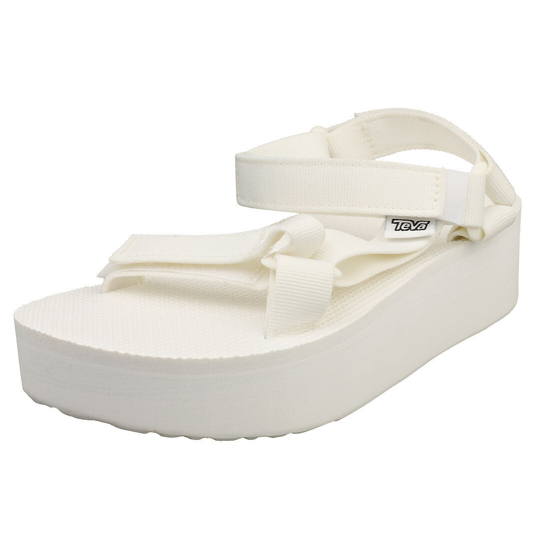 Teva Flatform Universal Donna Bright White Sandali a piedi - 39 EU