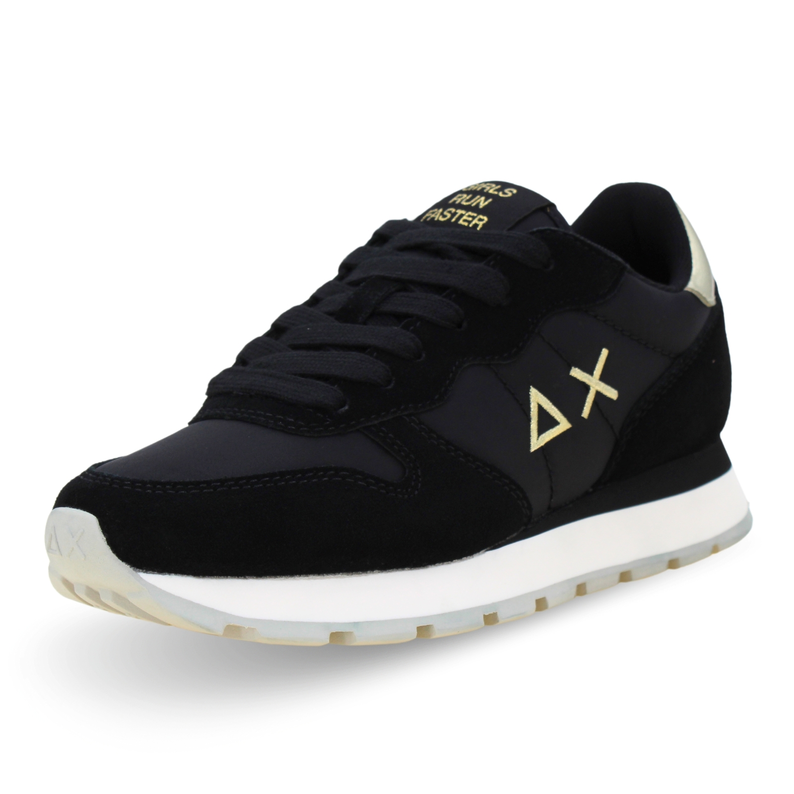 Scarpe Sun68 Ally Gold Silver Taglia 40 Cod CPZ44202-4311 Nero