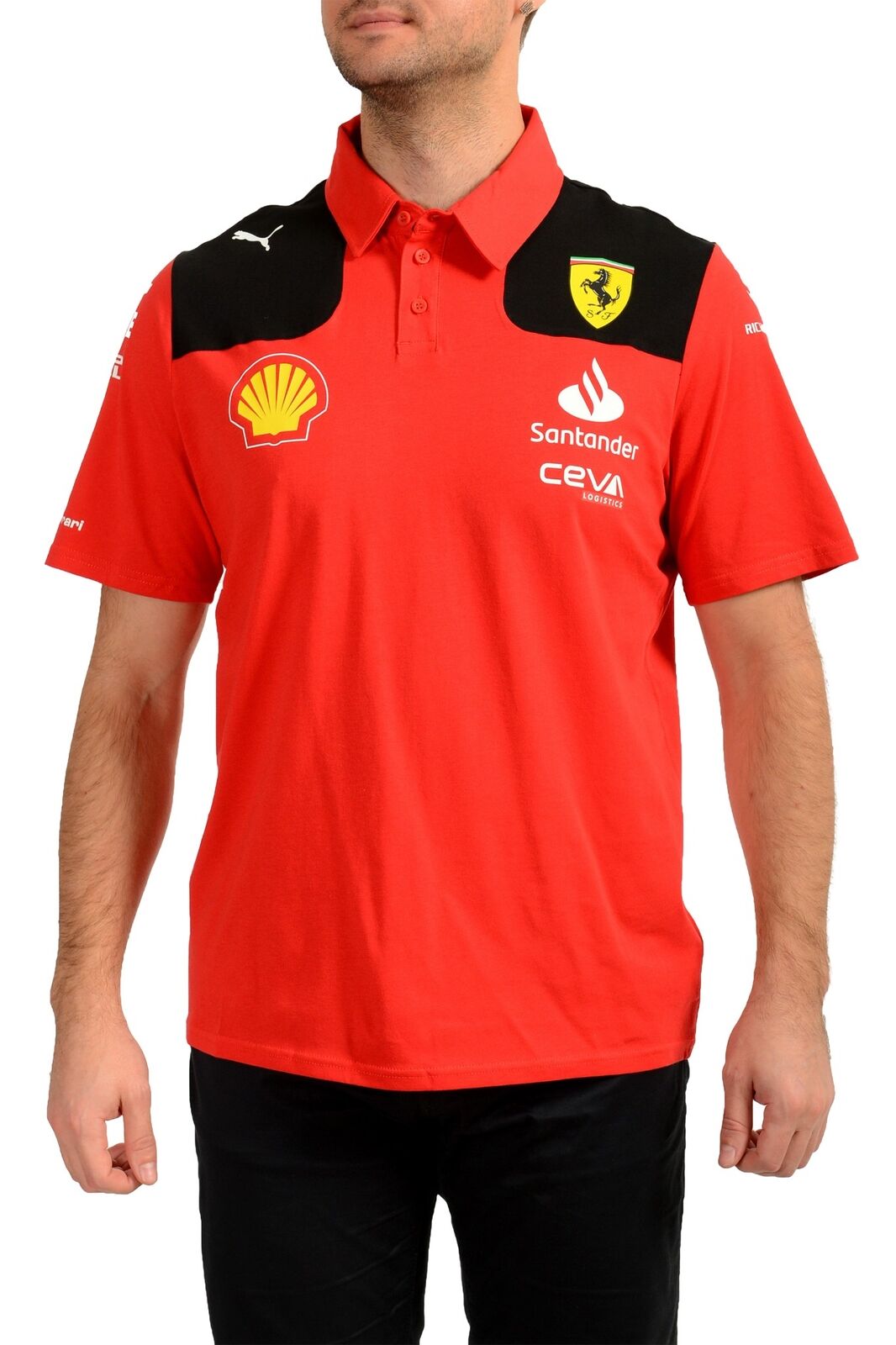 Puma X Scuderia Ferrari Uomo Replica Collezione Sf Squadra Polo US S It 48