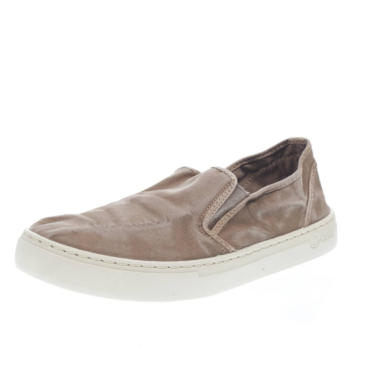 Natural World Old Gazelle - Slip On In Tessuto Beige - Taglia 44 [29.2cm] Uomo
