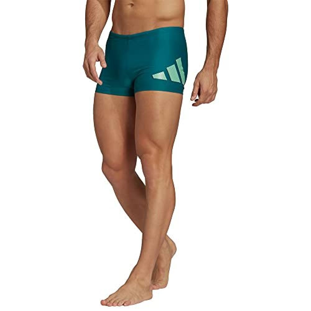 (TG. XXS) Adidas 3 Bars BX, Costume da Nuoto Uomo, Legacy Teal/Pulse Mint, 2XS -