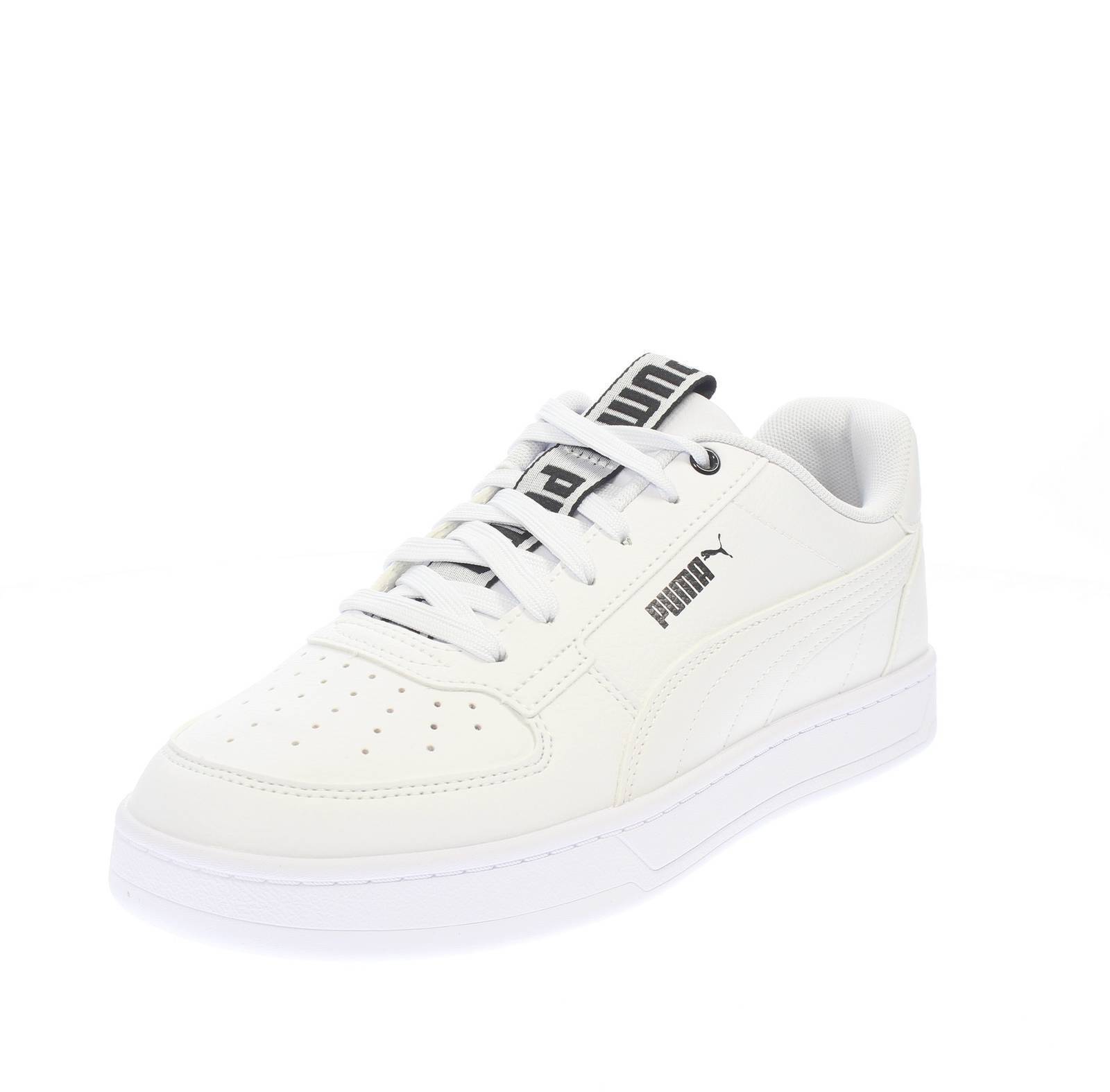 Puma Caven 2.0 Logobsession - Sneakers Basse Bianco - Taglia 42.5 [8.5 US 27.5cm