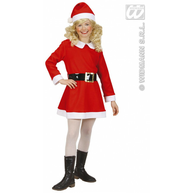 ABITO SANTA GIRL    TAGLIA 5/7 ANNI