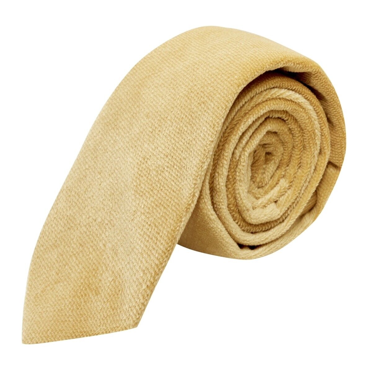 Lusso Heritage Oro Testurizzato Velluto Cravatta