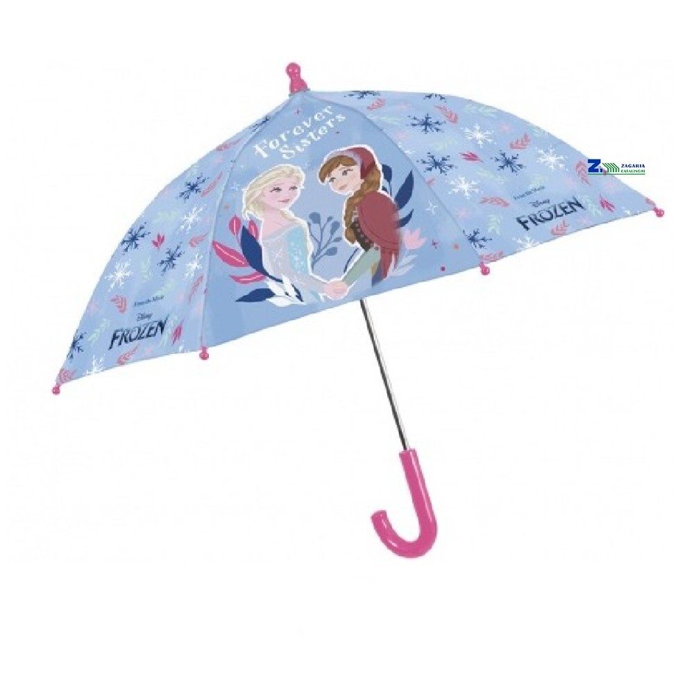 OMBRELLO PIOGGIA BIMBA MANUALE "FROZEN" H.42 CM ART.50253