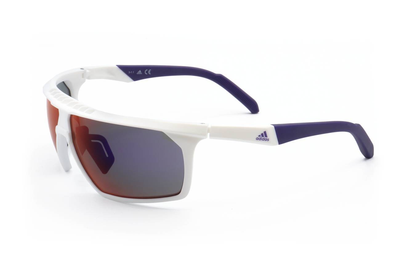 Occhiali da Sole Adidas Sport SP0030 21Z WHITE 70/9/ Uomo