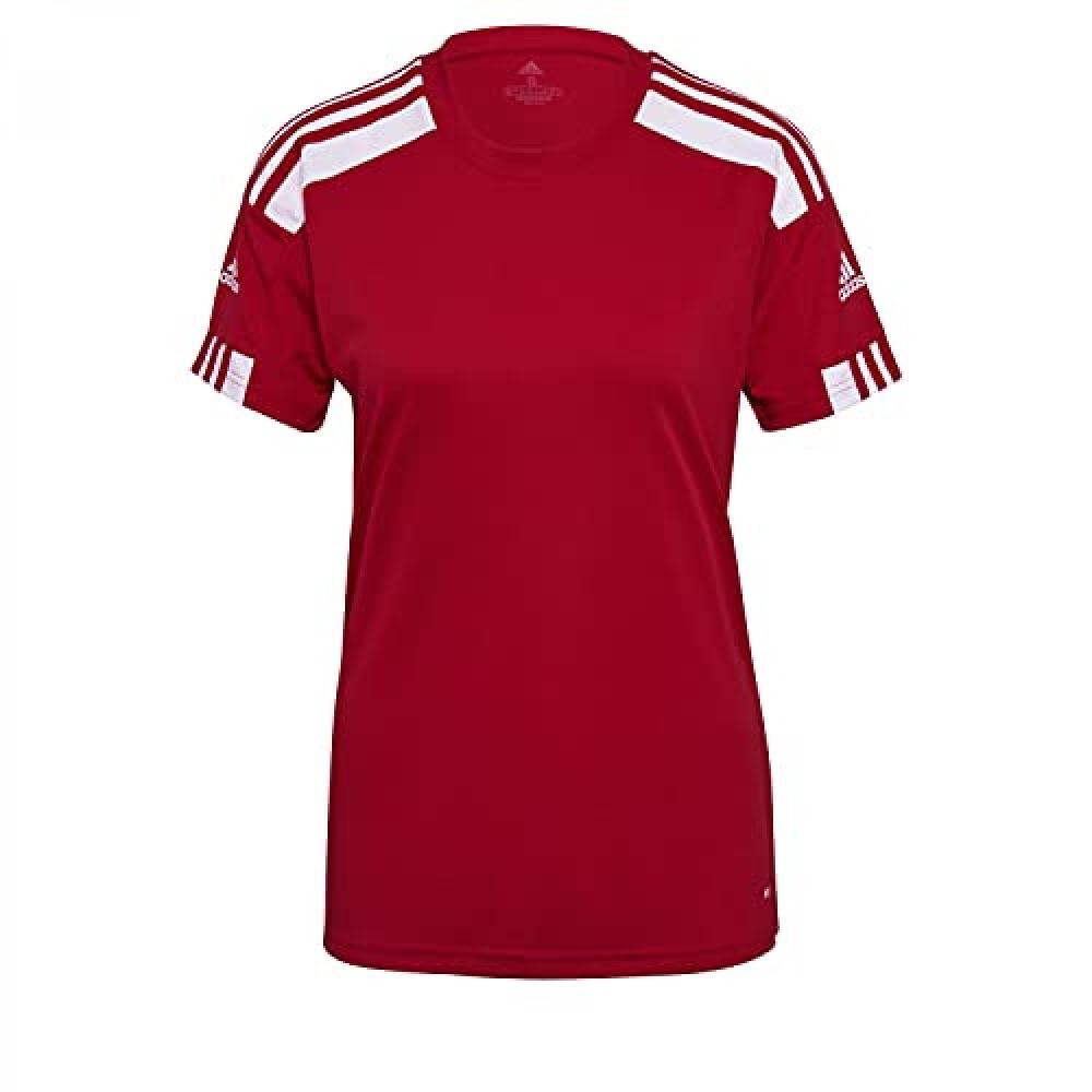 (TG. XS) adidas Squadra 21 Short Sleeve Jersey T-shirt, Team Power Red/White, XS