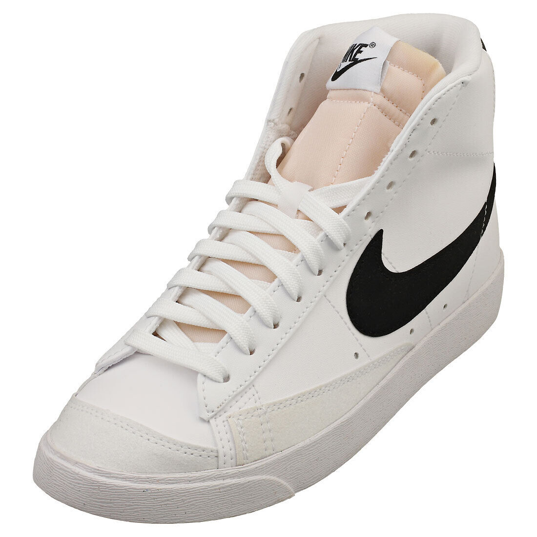 Nike Blazer Mid 77 Next Nature Donna White Black Formatori  - 36 EU
