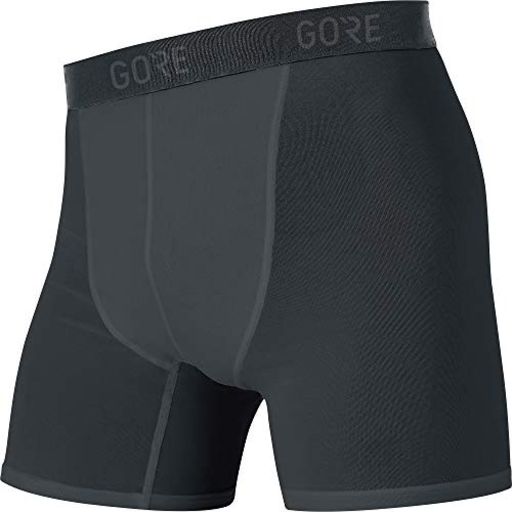 (TG. XXL) Gore Wear M Base Layer, Boxer Uomo, Nero 2018, XXL - NUOVO