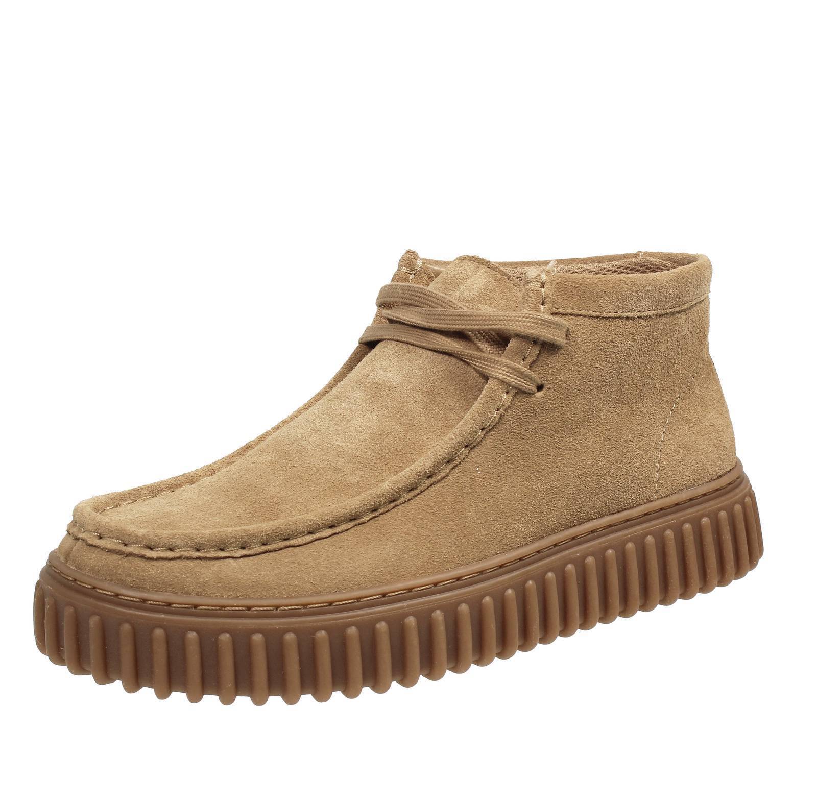 Clarks Torhill High - Stivaletti In Suede Sabbia - Taglia 41 [7 US 25.4cm] Uomo