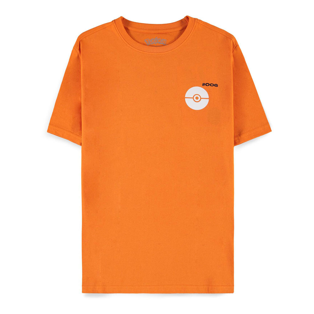 Difuzed Pokémon - Charizard - Maglietta a Maniche Corte da Uomo e Ragazzo XL
