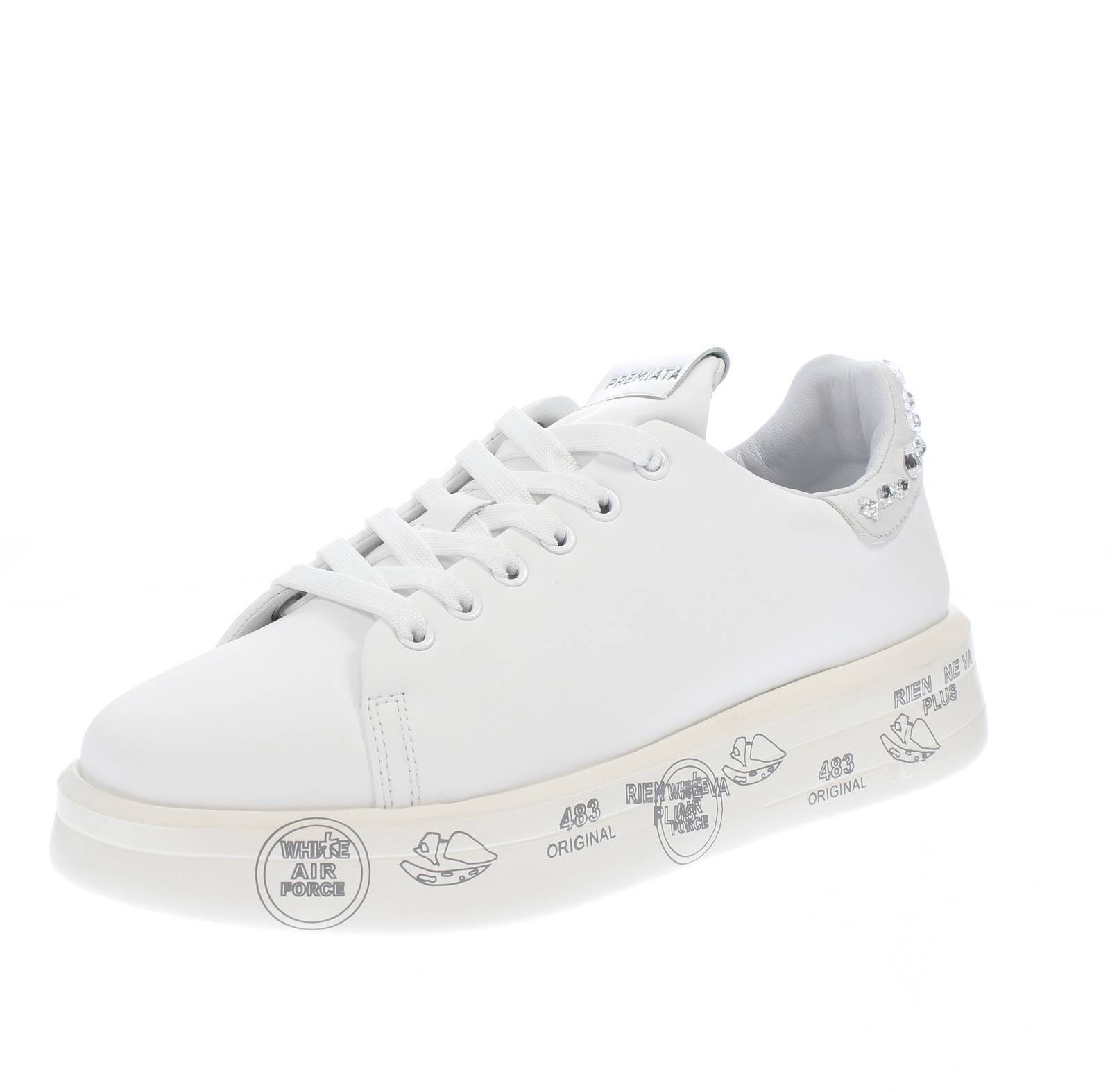 Premiata Belle - Sneakers Platform Oversize Bianco - Taglia 36 [23.9cm] Scarpe